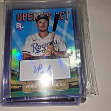 2023 Topps Big League Opening Act Autographs Vinnie Pasquantino #OAA-VP card