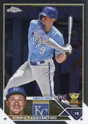 2023 Topps Chrome Base Set Vinnie Pasquantino #119 card