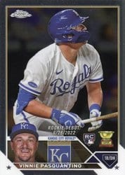 2023 Topps Chrome Update Base Set Vinnie Pasquantino #USC85 card