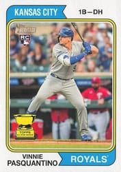 2023 Topps Heritage Base Set Vinnie Pasquantino #150 card