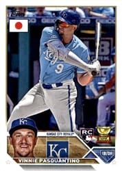 2023 Topps Japan Edition Base Set Vinnie Pasquantino #195 card