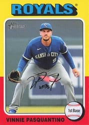 2024 Topps Heritage Mini Base Set Vinnie Pasquantino #365 card
