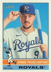 2025 Topps Heritage Base Set Vinnie Pasquantino #440 card