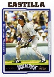2005 Topps Base Set Vinny Castilla #28 card