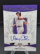 2024 Panini Crusade Majestic Marks Vinny Castilla #MM-VC card