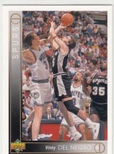 1993-94 Upper Deck Base Set Vinny Del Negro #140 card