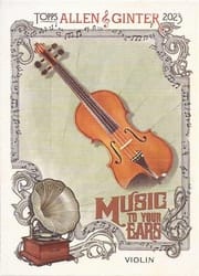 2023 Topps Allen & Ginter Music to Your Ears Violin #MTYE-3 card