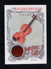 2023 Topps Allen & Ginter Music to your Ears Relics Violin #MTYER-V card
