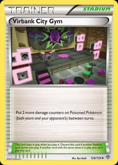 2013 Plasma Storm Virbank City Gym #126 card
