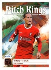 2023 Panini Donruss Pitch Kings Virgil van Dijk #10 card