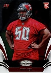 2018 Panini Certified Base Set Vita Vea #200 card