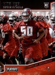 2018 Panini Playoff Base Set Vita Vea #244 card