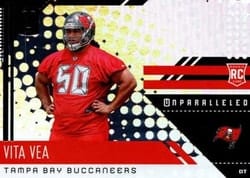 2018 Panini Unparalleled Base Set Vita Vea #237 card