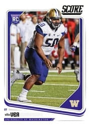 2018 Score Base Set Vita Vea #341 card