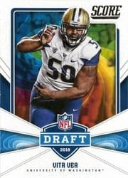 2018 Score NFL Draft Vita Vea #18 card