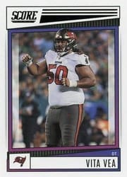 2022 Score Base Set Vita Vea #70 card