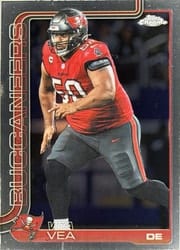 2025 Topps Chrome Base Set Vita Vea #286 card