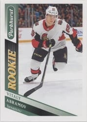 2019-20 Parkhurst Base Set Vitaly Abramov #287 card
