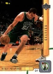 2001-02 Upper Deck Base Set Vitaly Potapenko #10 card