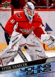 2020-21 Upper Deck Base Set Vitek Vanecek #211 card