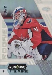 2020-21 Upper Deck Synergy Base Set Vitek Vanecek #92 card