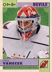 2022-23 O-Pee-Chee Retro Vitek Vanecek #424 card