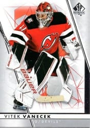 2022-23 SP Authentic Base Set Vitek Vanecek #42 card