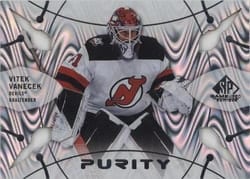 2022-23 SP Game Used Purity Vitek Vanecek #P-29 card