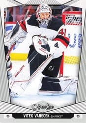2024-25 O-Pee-Chee Base Set Vitek Vanecek #457 card