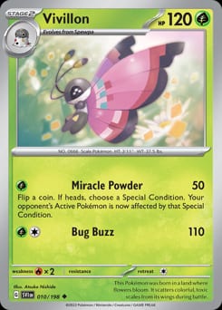 Scarlet & Violet Vivillon #10 card