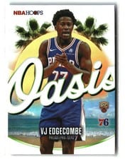 2025-26 NBA Hoops Oasis VJ Edgecombe #O-6 card
