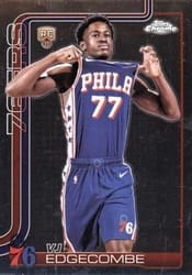 2025-26 Topps Chrome Base Set VJ Edgecombe #253 card