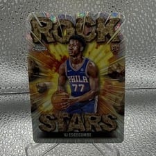 2025-26 Topps Chrome Rock Stars VJ Edgecombe #RS-18 card