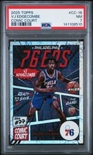 2025-26 Topps Comic Court VJ Edgecombe #CC-18 card