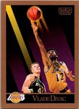 1990-91 SkyBox Base Set Vlade Divac #135 card