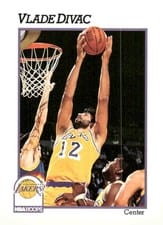 1991-92 Hoops Base Set Vlade Divac #99 card