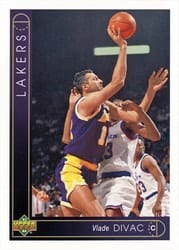 1993-94 Upper Deck Base Set Vlade Divac #16 card