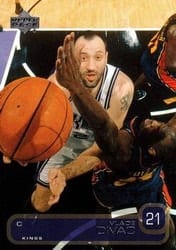 2002-03 Upper Deck Base Set Vlade Divac #147 card