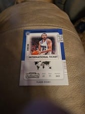 2021 Panini Contenders International Ticket Vlade Divac #14 card