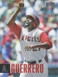 2006 Upper Deck Base Set Vladimir Guerrero #17 card