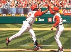 2008 Upper Deck Base Set Vladimir Guerrero #9 card