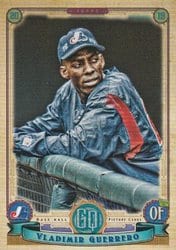 2019 Topps Gypsy Queen Base Set Vladimir Guerrero #305 card
