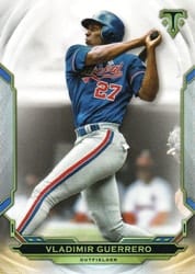 2019 Topps Triple Threads Base Set Vladimir Guerrero #89 card