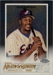 2020 Topps Allen & Ginter Chrome Base Set Vladimir Guerrero #71 card