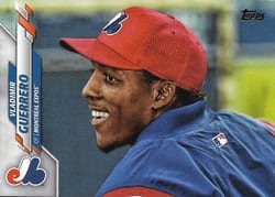 2020 Topps Base Set Vladimir Guerrero #183b card