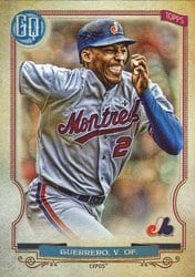 2020 Topps Gypsy Queen Base Set Vladimir Guerrero #310 card