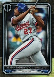 2020 Topps Tribute Base Set Vladimir Guerrero #31 card