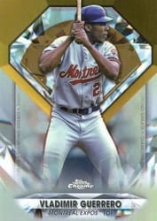 2022 Topps Chrome Update Diamond Greats Die-Cuts Vladimir Guerrero #DGC-14 card