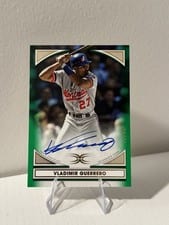 2022 Topps Definitive Collection Images Autographs Vladimir Guerrero #DIA-VG card