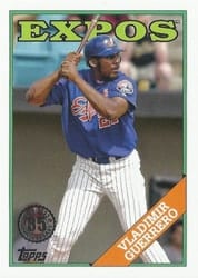 2023 Topps 1988 Topps Baseball (Series 1) Vladimir Guerrero #T88-61 card